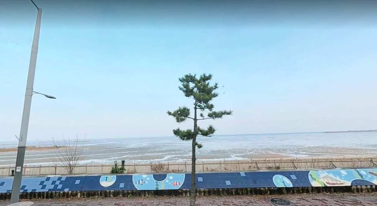대부도 방아머리 해변 경관