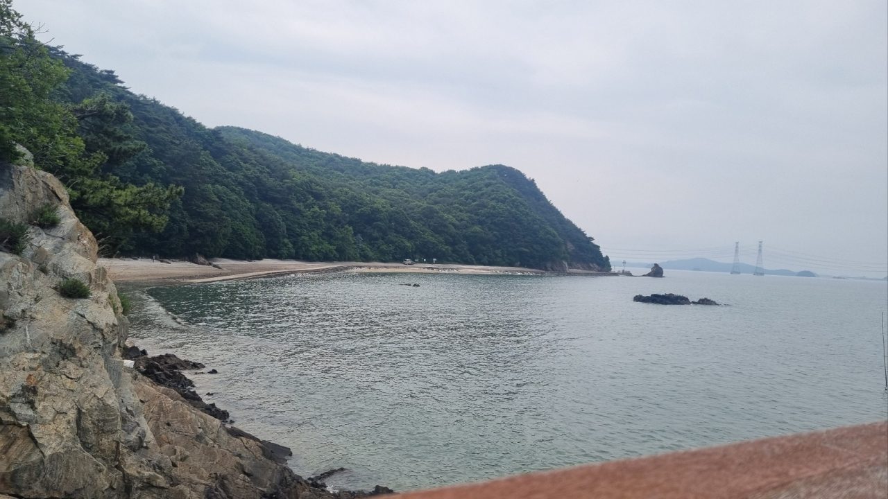 구봉도 해안 뷰